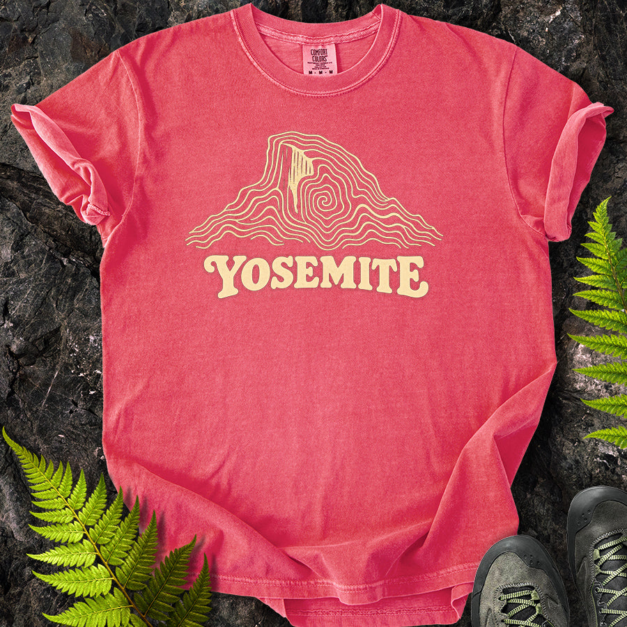 Yosemite Half Dome Swirl T-Shirt