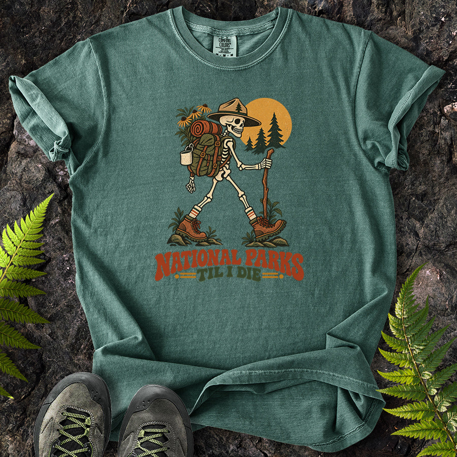 Skeleton Hiker T-Shirt