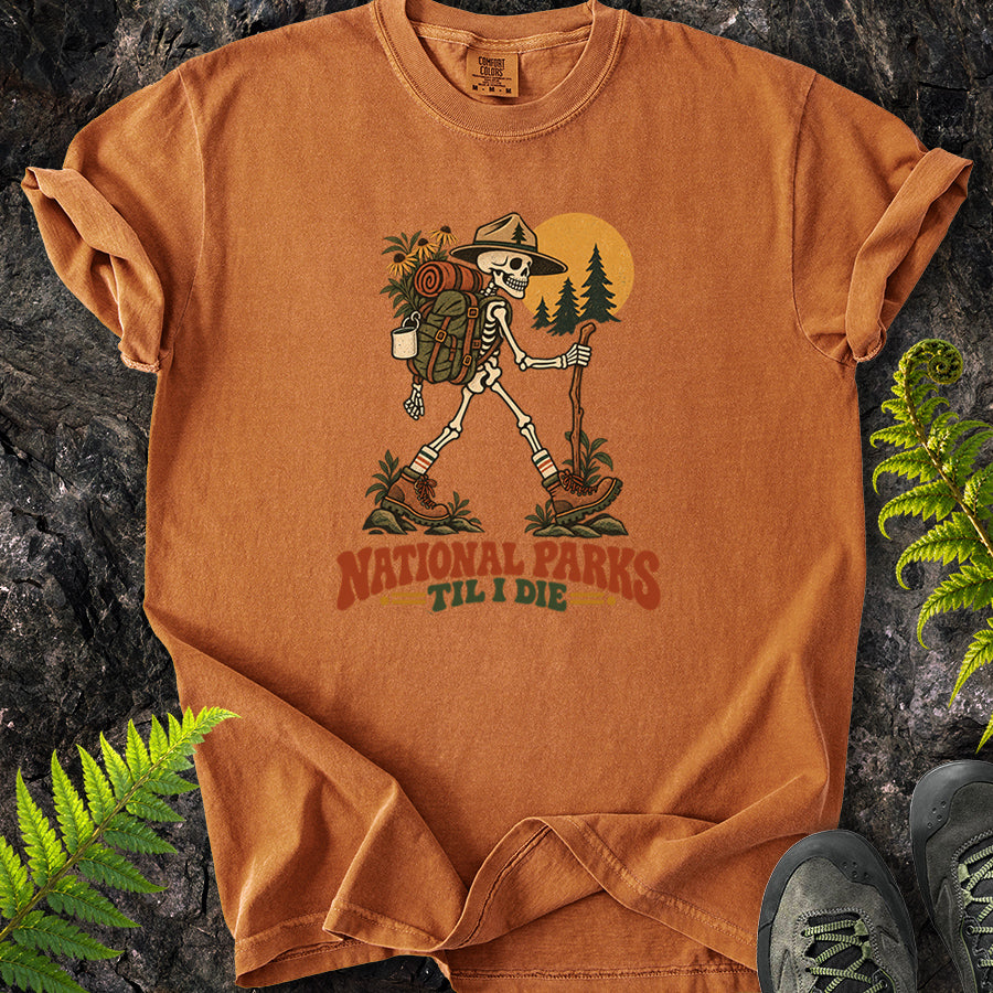 Skeleton Hiker T-Shirt