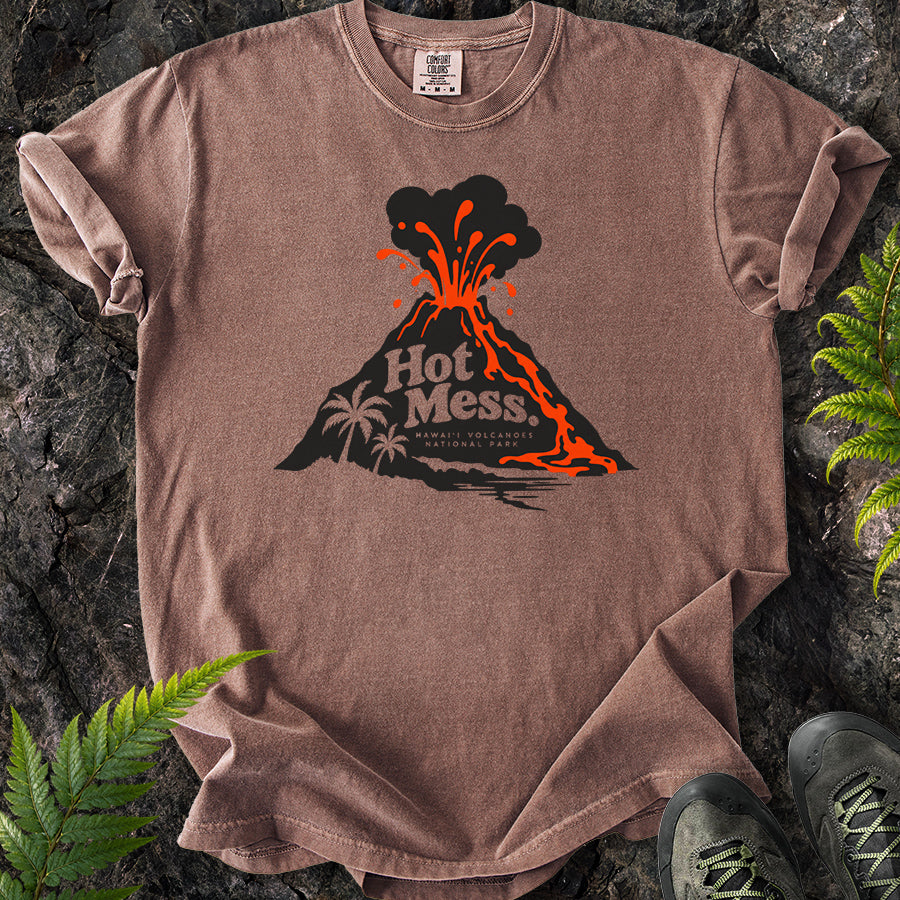 Hot Mess Hawaii Volcanoes T-Shirt
