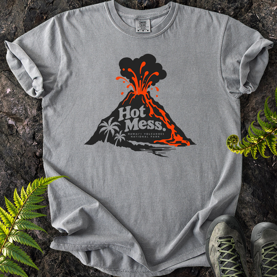 Hot Mess Hawaii Volcanoes T-Shirt