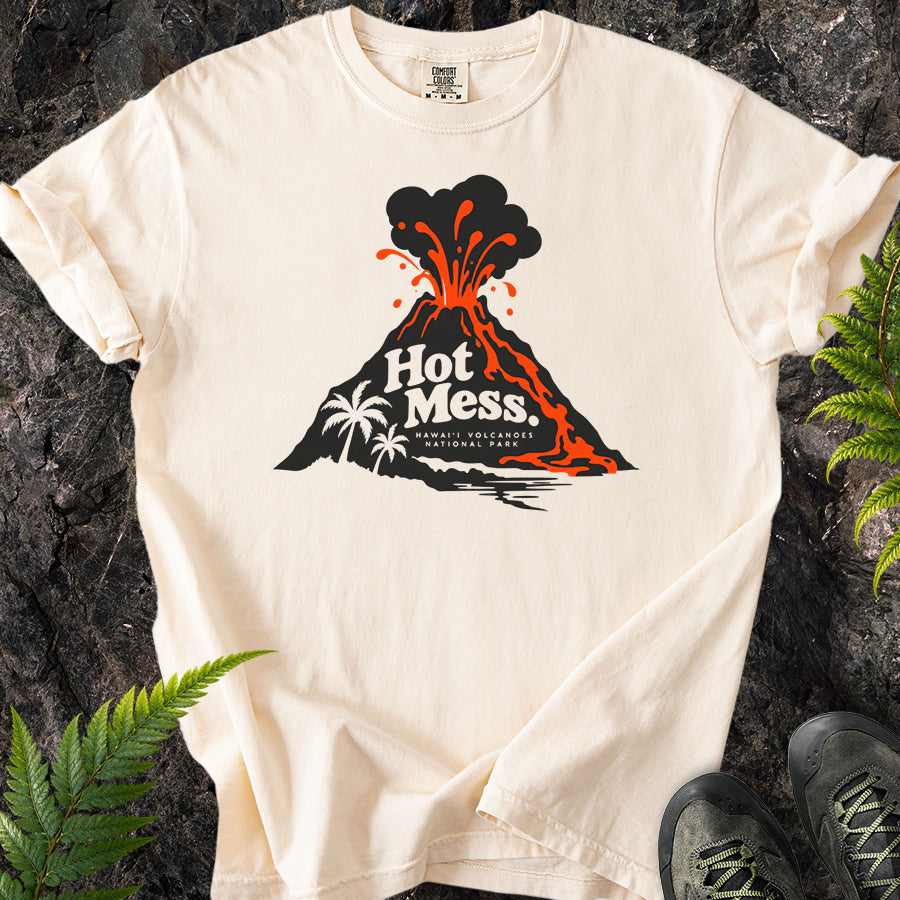 Hot Mess Hawaii Volcanoes T-Shirt