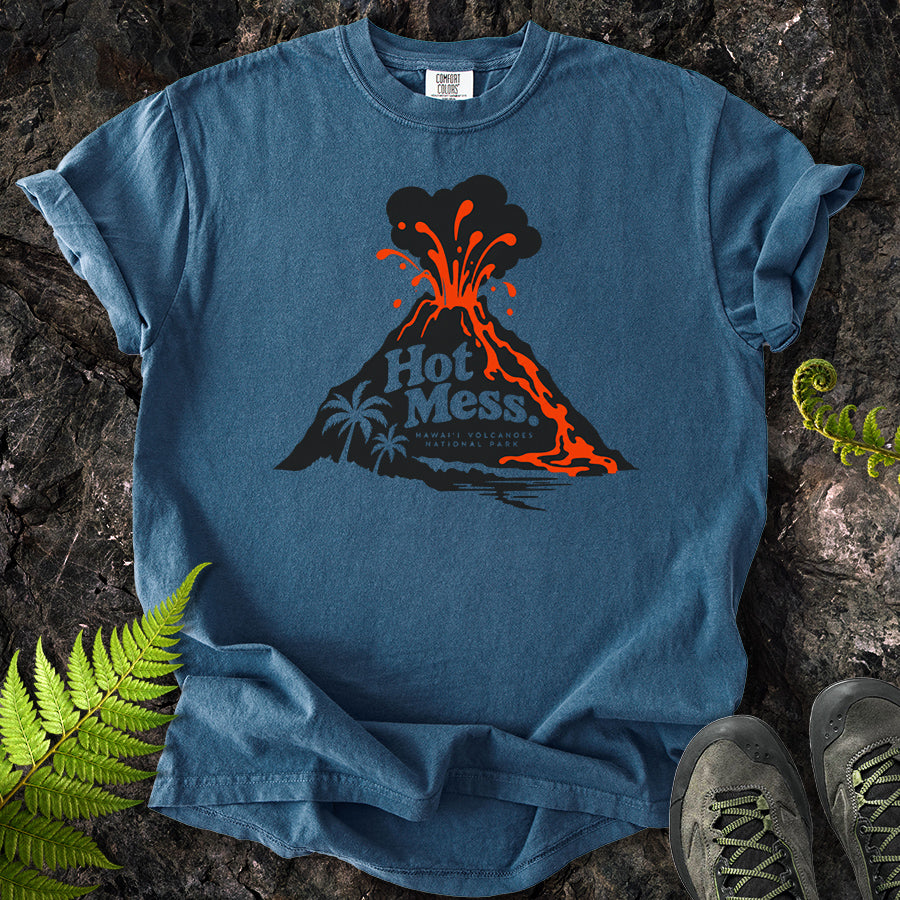 Hot Mess Hawaii Volcanoes T-Shirt
