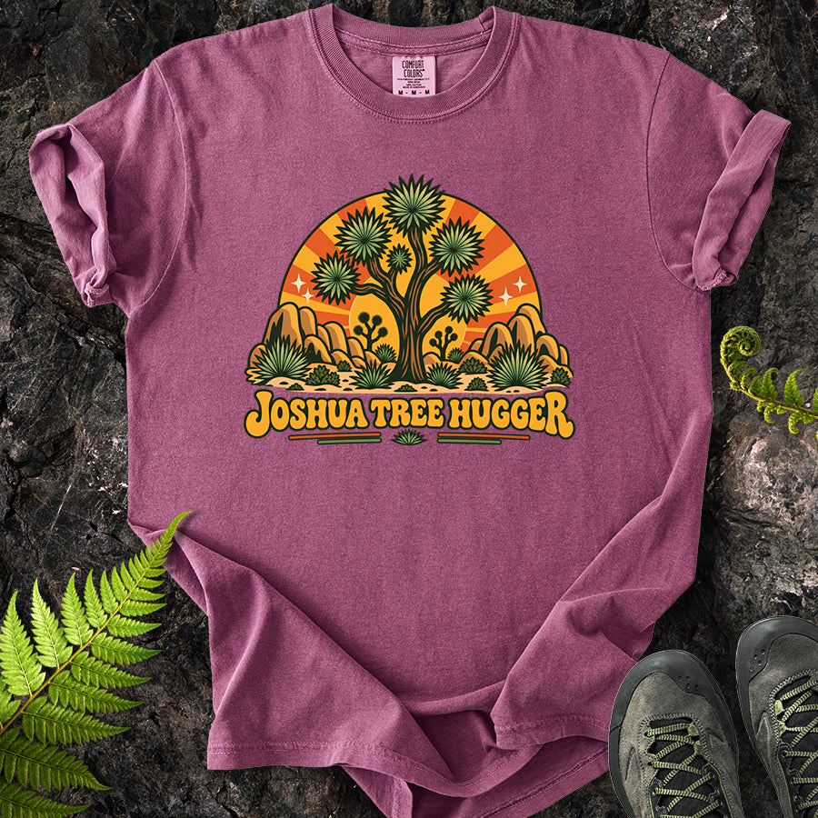 Joshua Tree Hugger Rays Retro T-Shirt