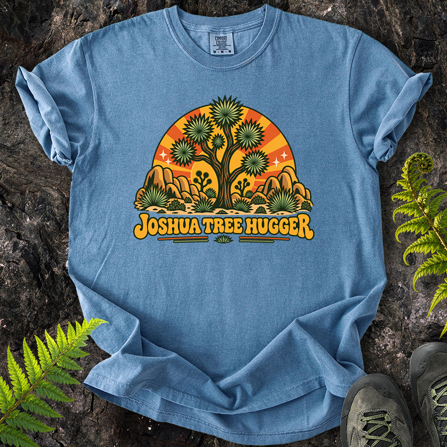 Joshua Tree Hugger Rays Retro T-Shirt