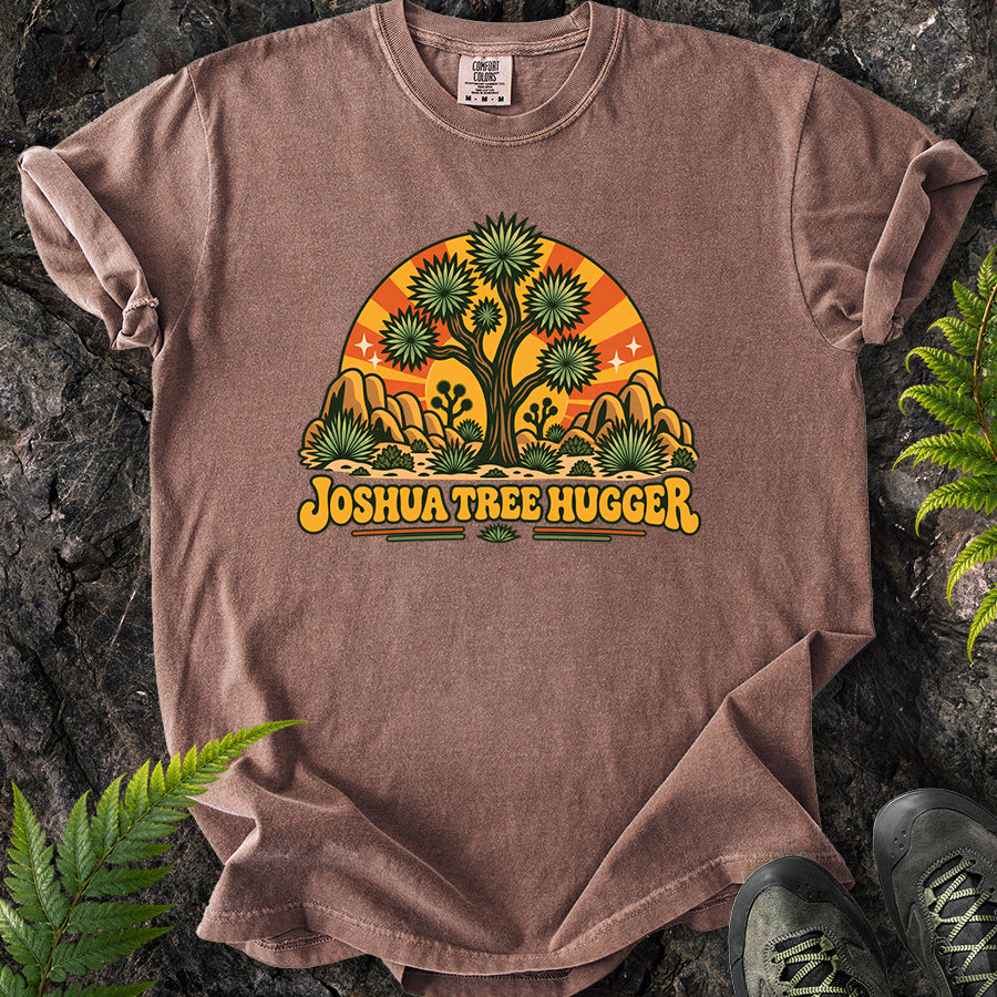 Joshua Tree Hugger Rays Retro T-Shirt