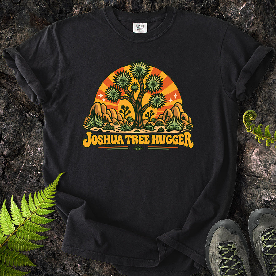 Joshua Tree Hugger Rays Retro T-Shirt