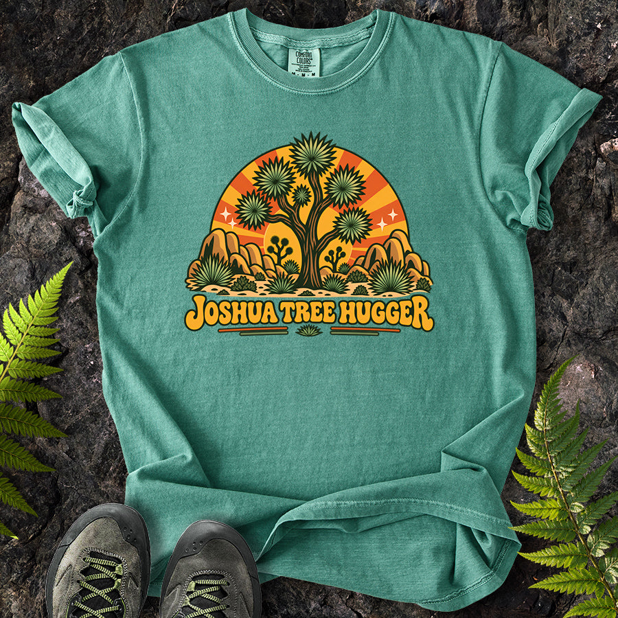 Joshua Tree Hugger Rays Retro T-Shirt
