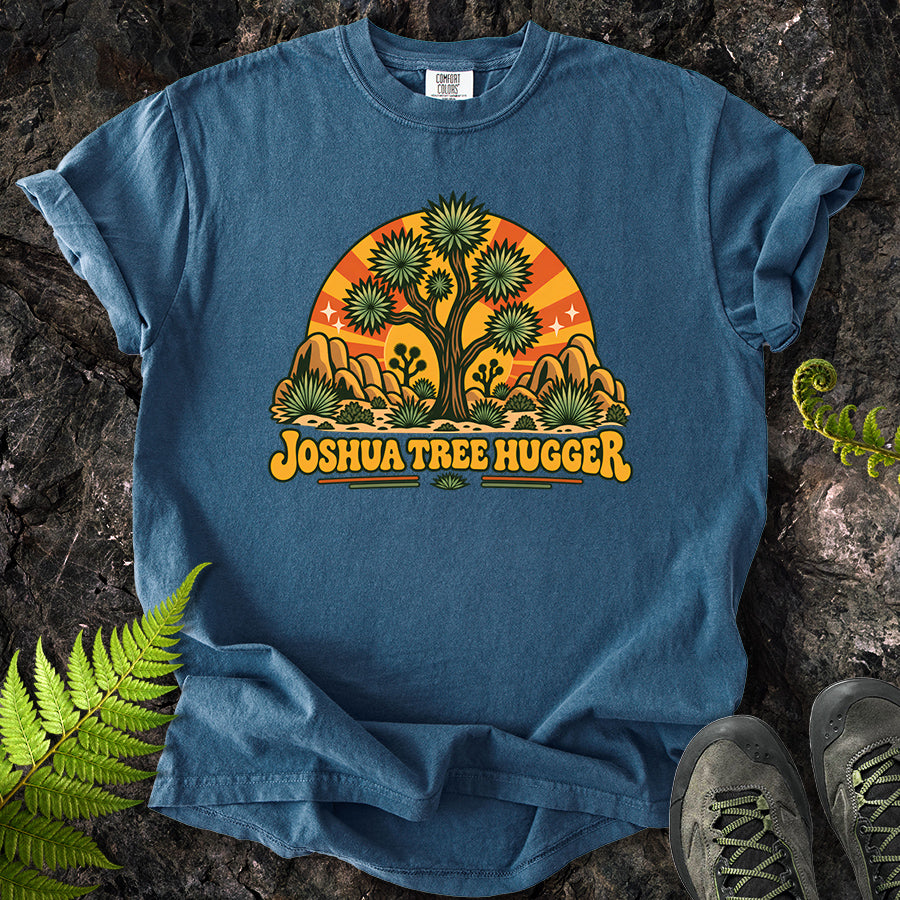 Joshua Tree Hugger Rays Retro T-Shirt