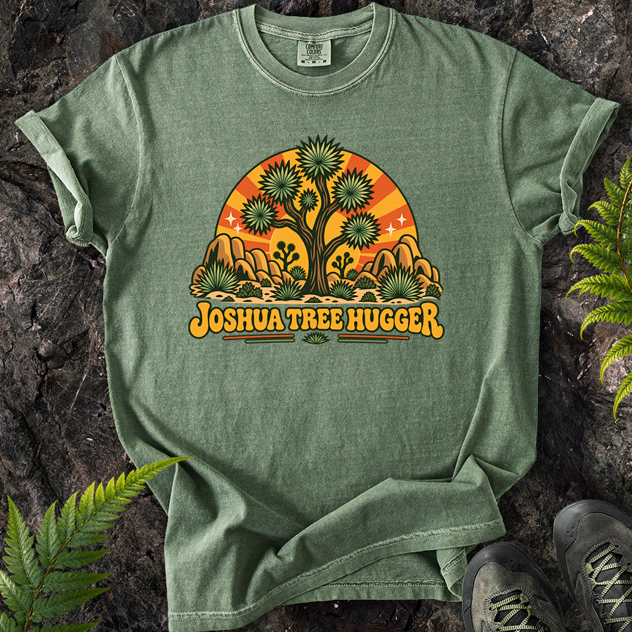 Joshua Tree Hugger Rays Retro T-Shirt