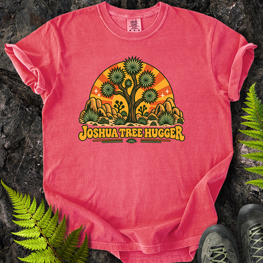 Joshua Tree Hugger Rays Retro T-Shirt