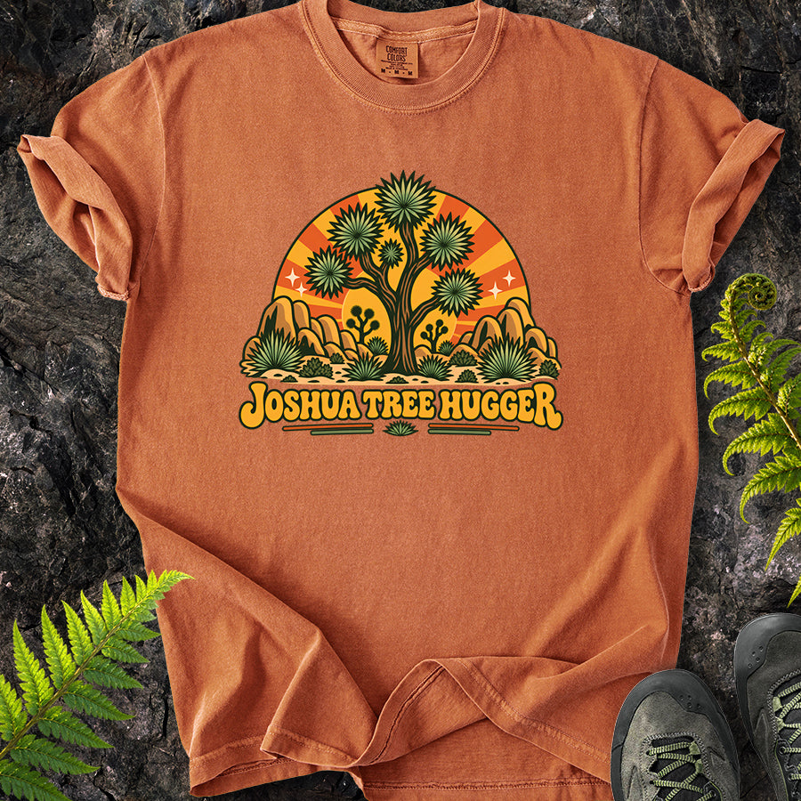 Joshua Tree Hugger Rays Retro T-Shirt