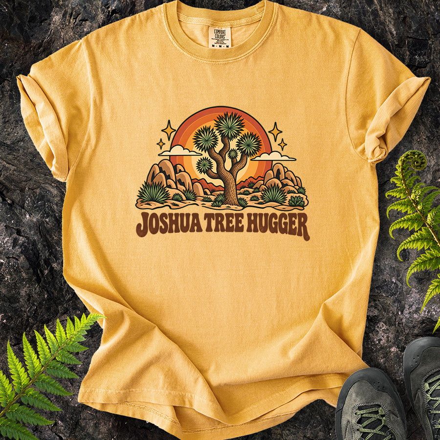 Joshua Tree Hugger Sun Retro T-Shirt