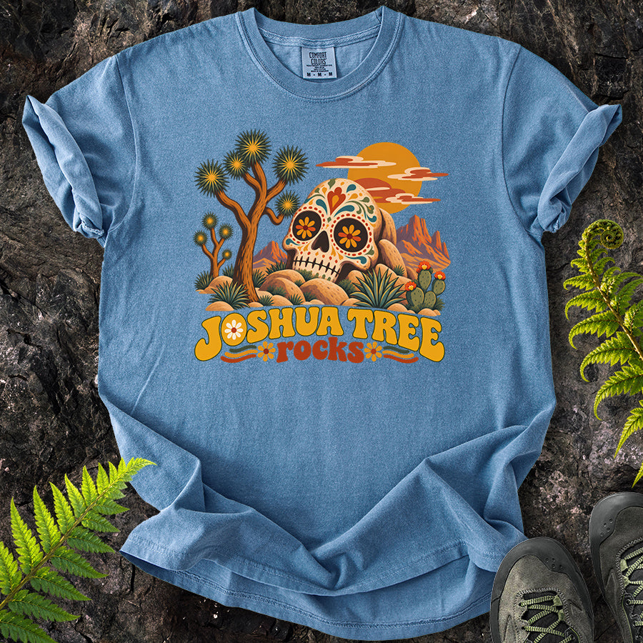 Joshua Tree Rocks Skull Rock T-Shirt