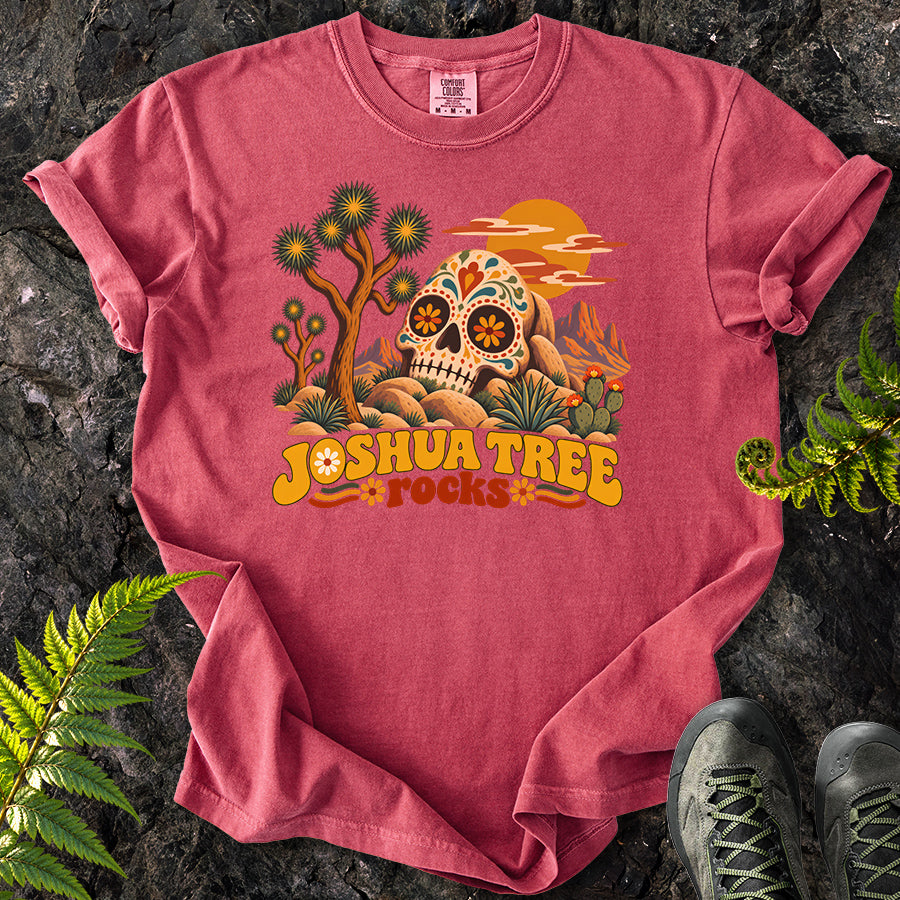 Joshua Tree Rocks Skull Rock T-Shirt
