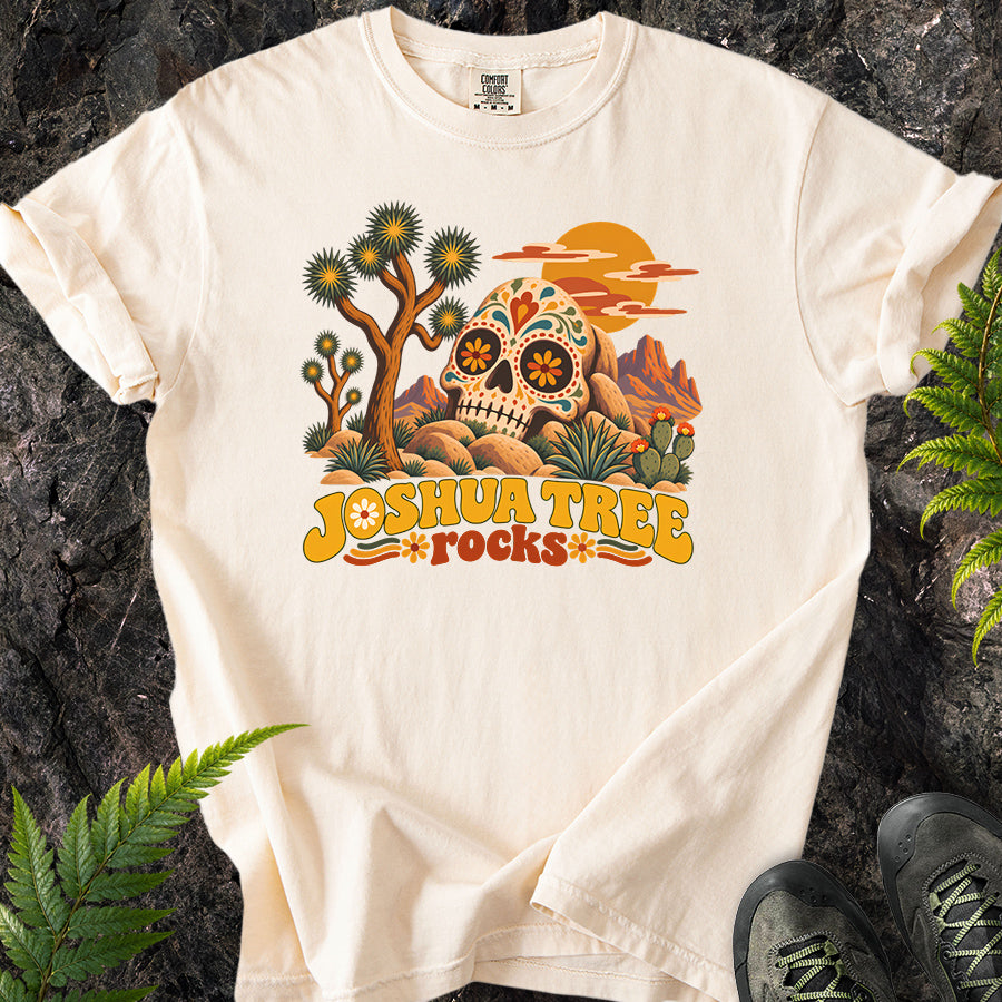 Joshua Tree Rocks Skull Rock T-Shirt