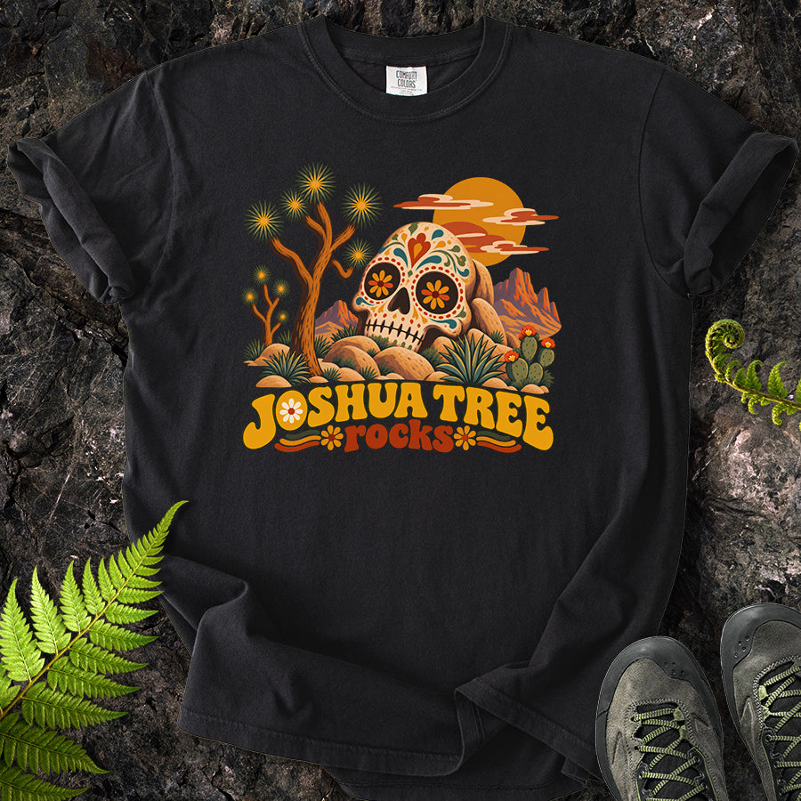 Joshua Tree Rocks Skull Rock T-Shirt