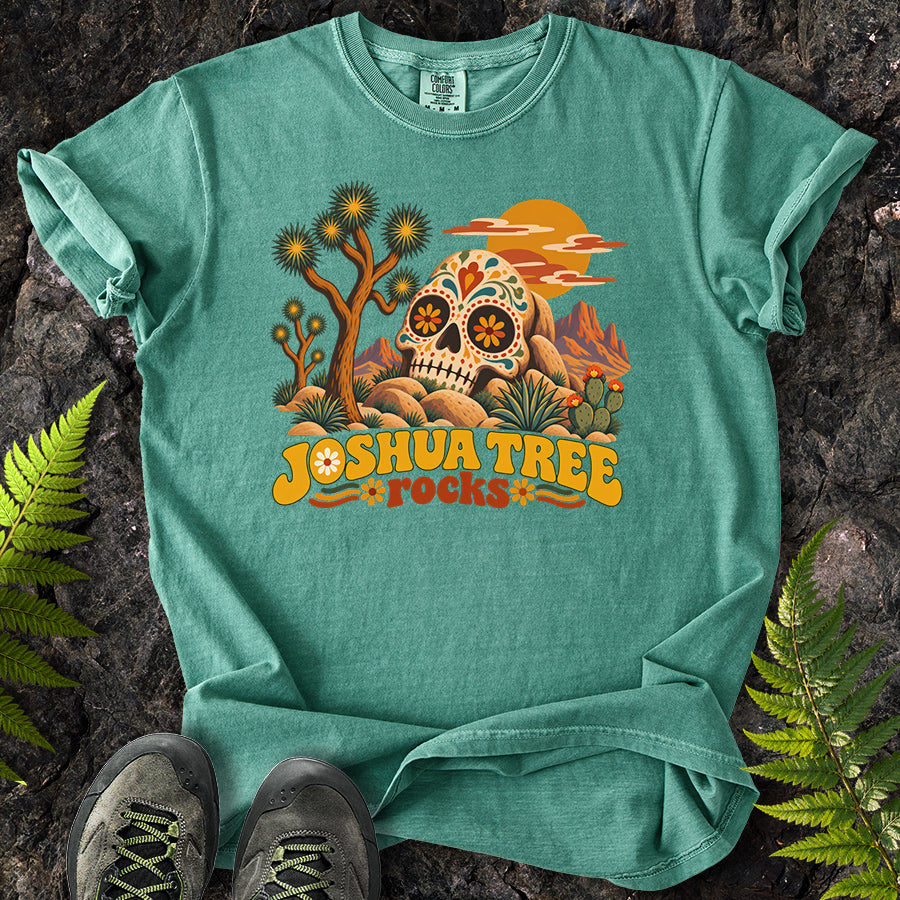 Joshua Tree Rocks Skull Rock T-Shirt