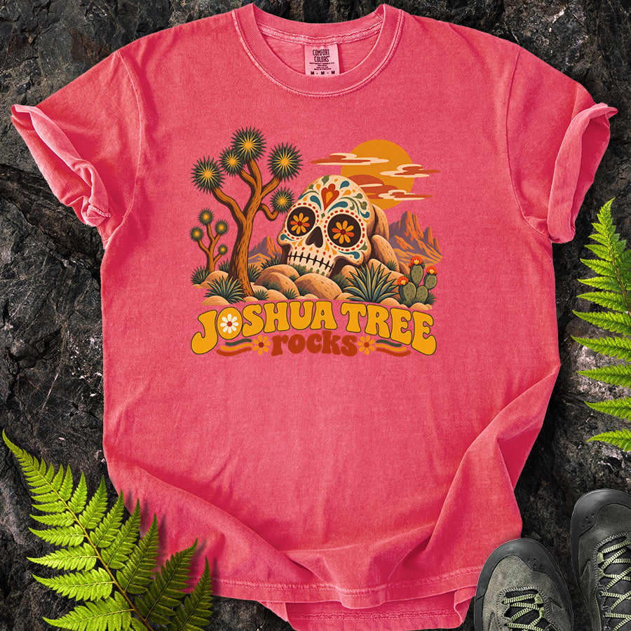 Joshua Tree Rocks Skull Rock T-Shirt
