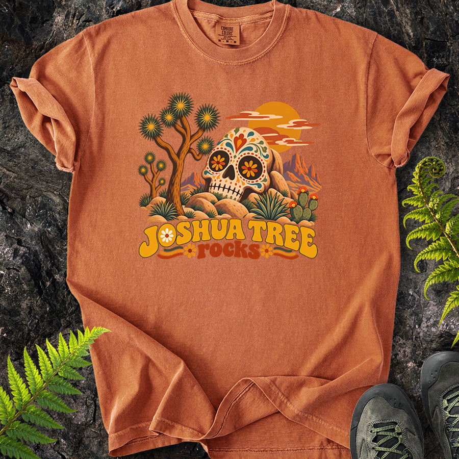 Joshua Tree Rocks Skull Rock T-Shirt