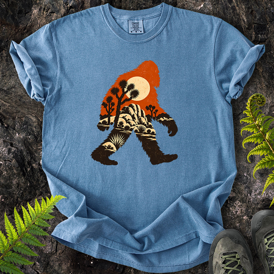Joshua Tree Bigfoot Red T-Shirt
