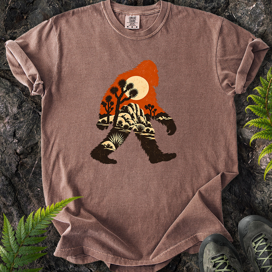 Joshua Tree Bigfoot Red T-Shirt