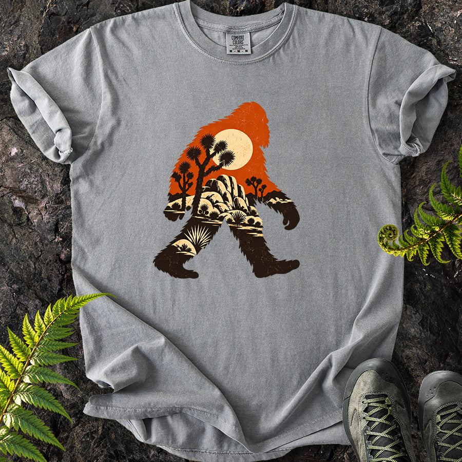 Joshua Tree Bigfoot Red T-Shirt