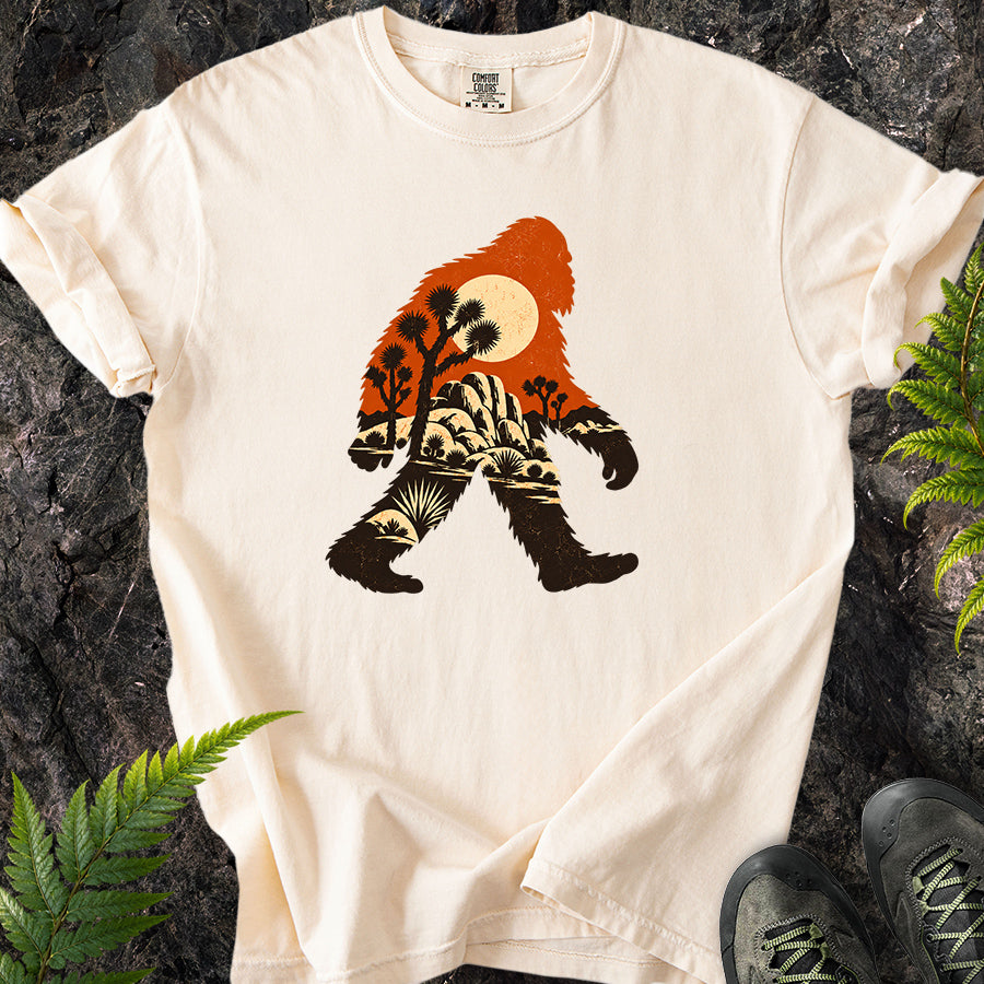 Joshua Tree Bigfoot Red T-Shirt