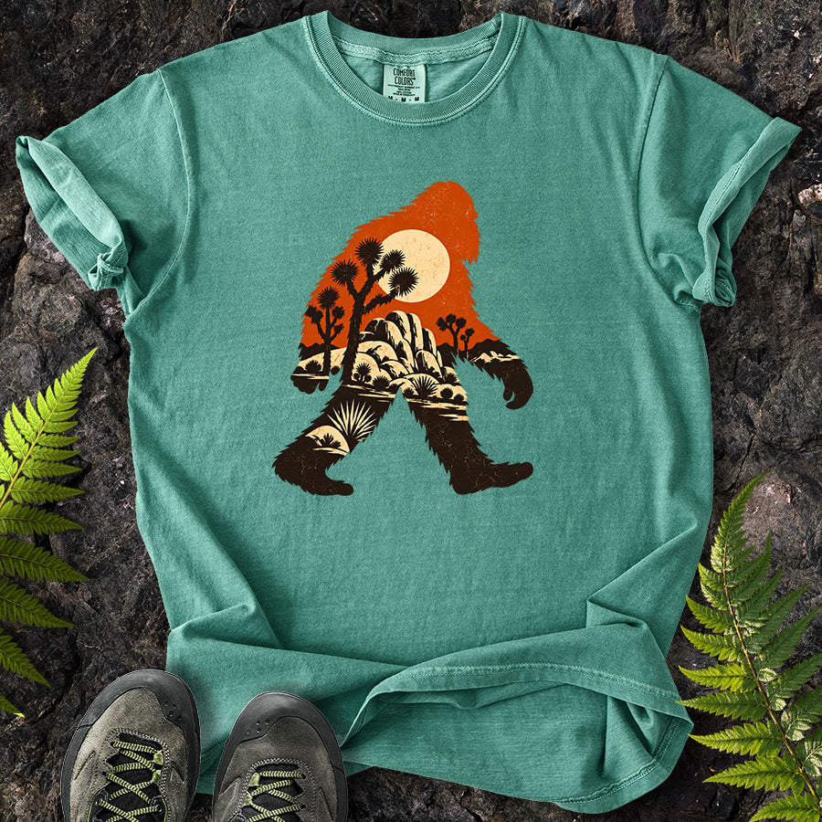 Joshua Tree Bigfoot Red T-Shirt