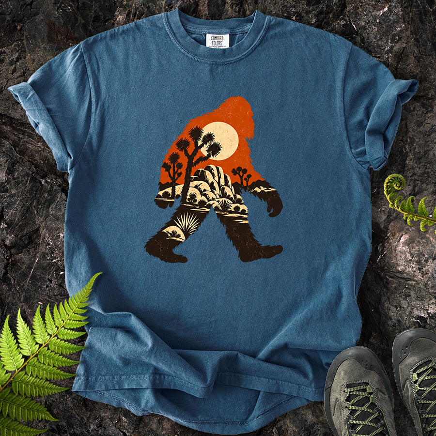 Joshua Tree Bigfoot Red T-Shirt