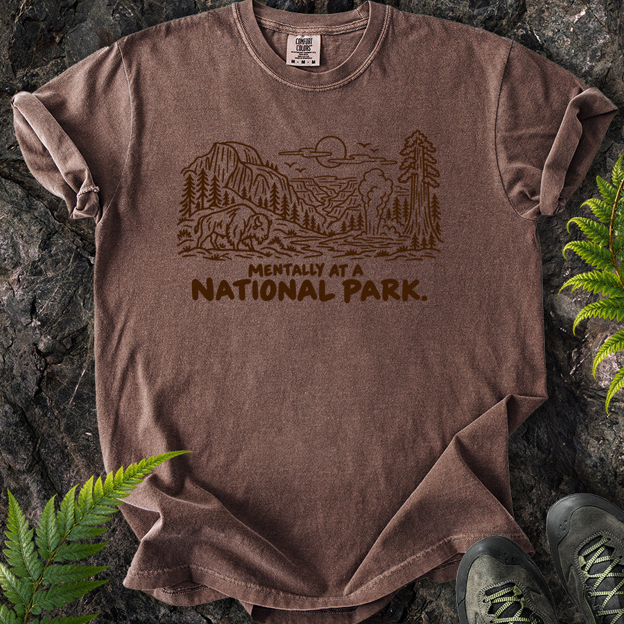Mentally At A National Park T-Shirt