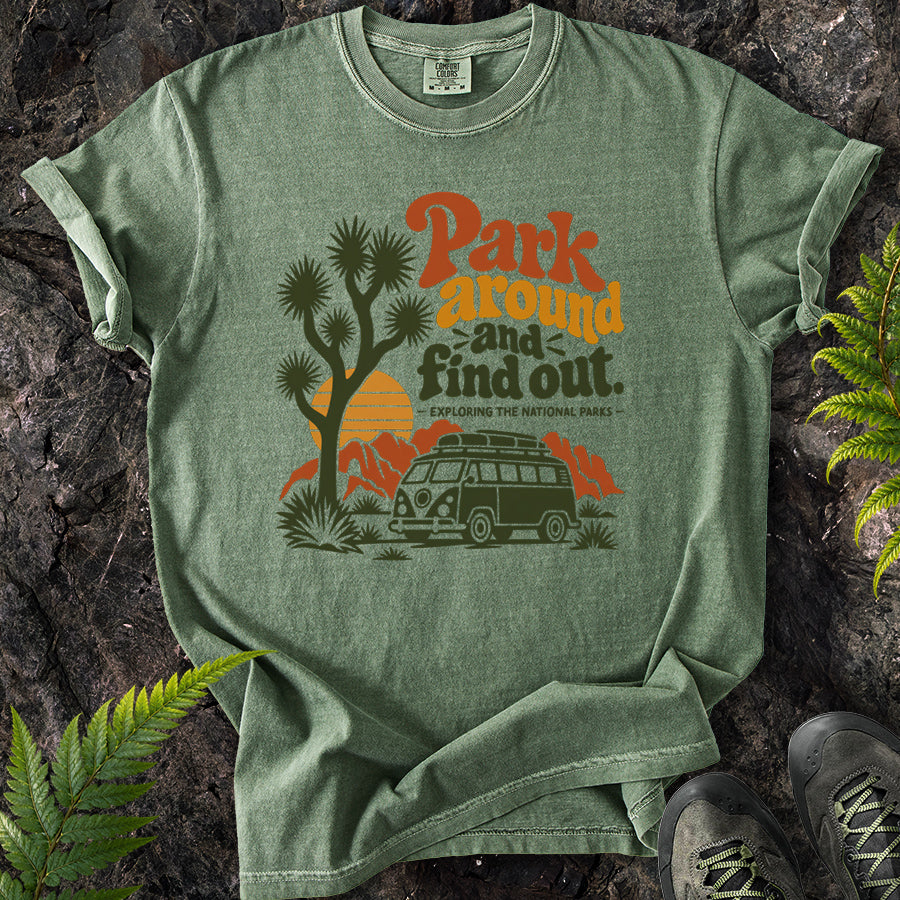 Park Around And Find Out Van T-Shirt