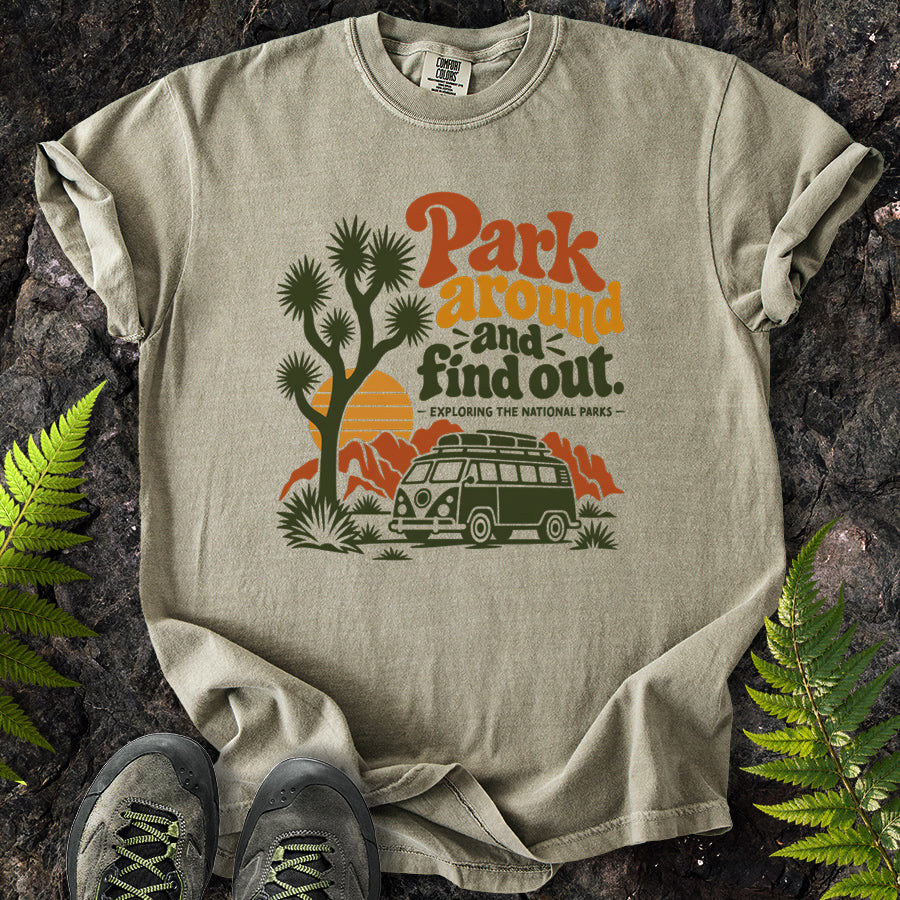 Park Around And Find Out Van T-Shirt