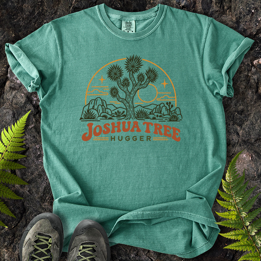 Joshua Tree Hugger Brown Lines T-Shirt