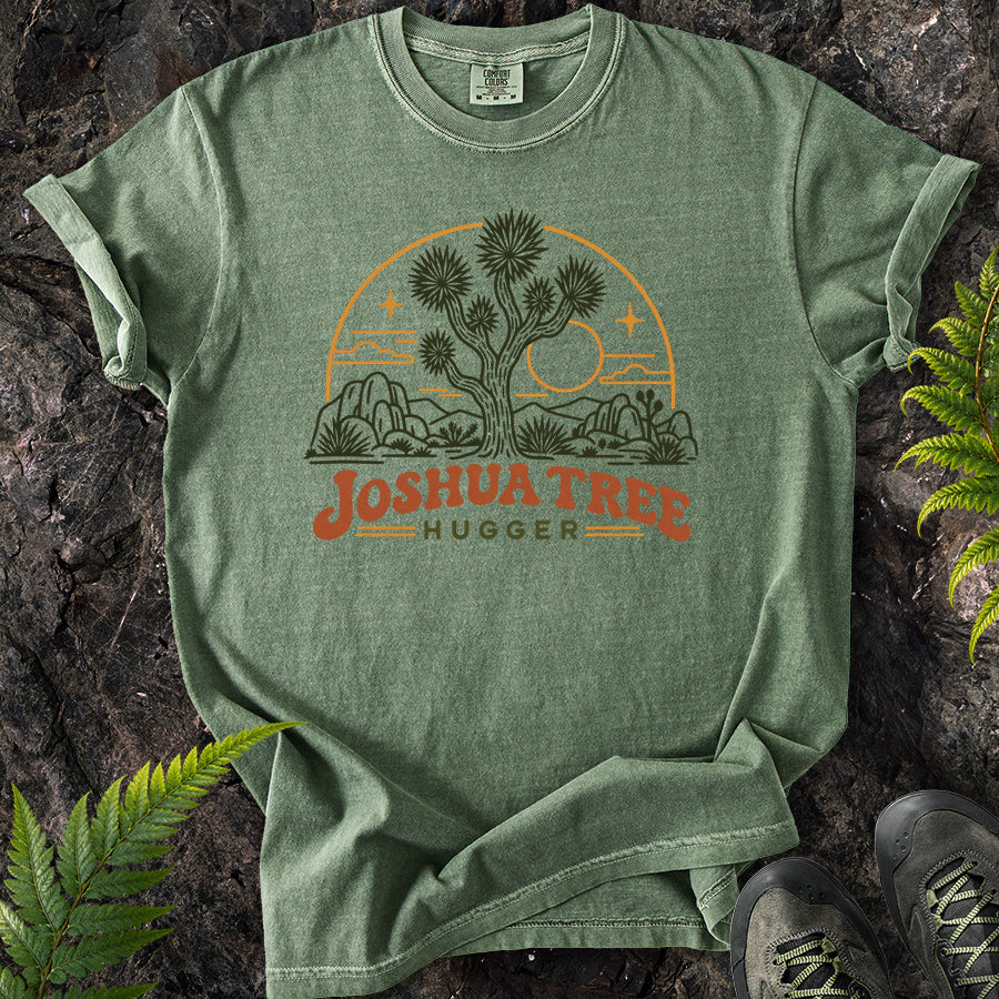Joshua Tree Hugger Brown Lines T-Shirt