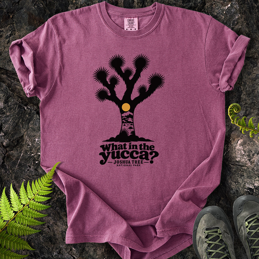 What In The Yucca Joshua Tree Silhouette T-Shirt