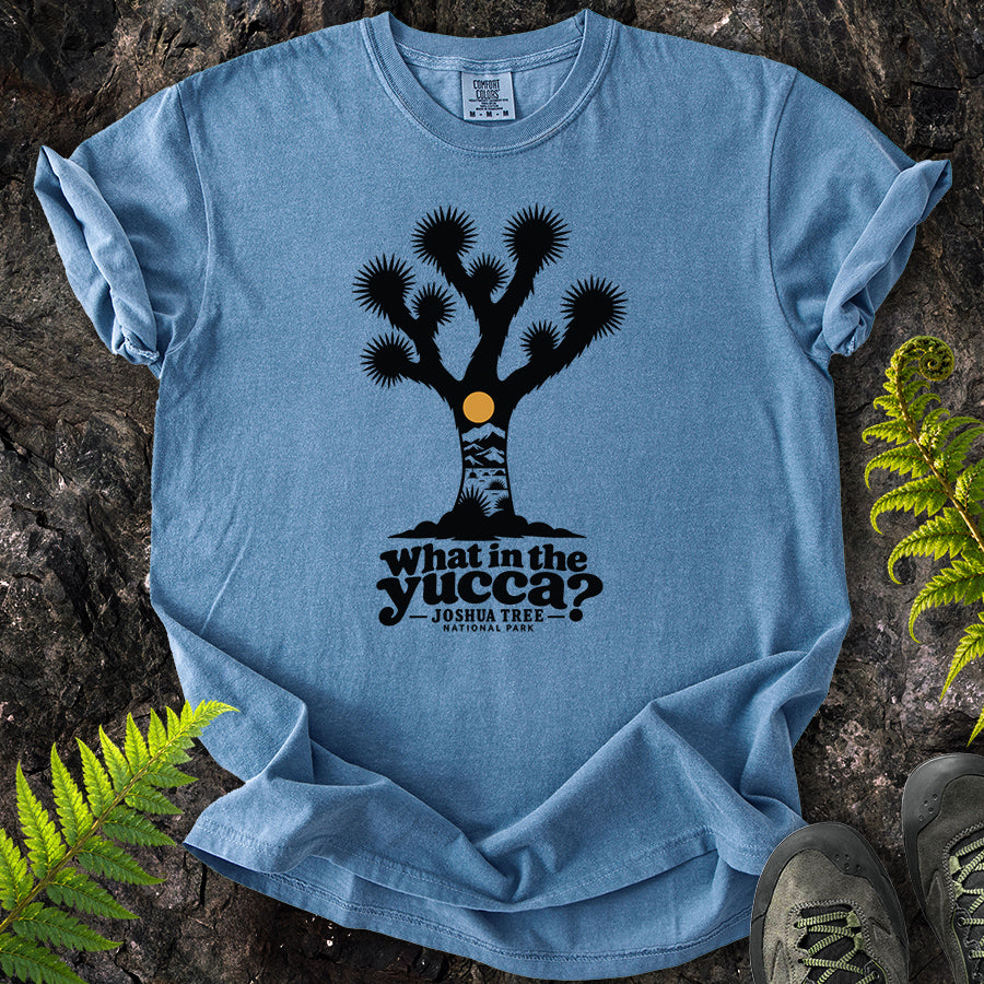 What In The Yucca Joshua Tree Silhouette T-Shirt