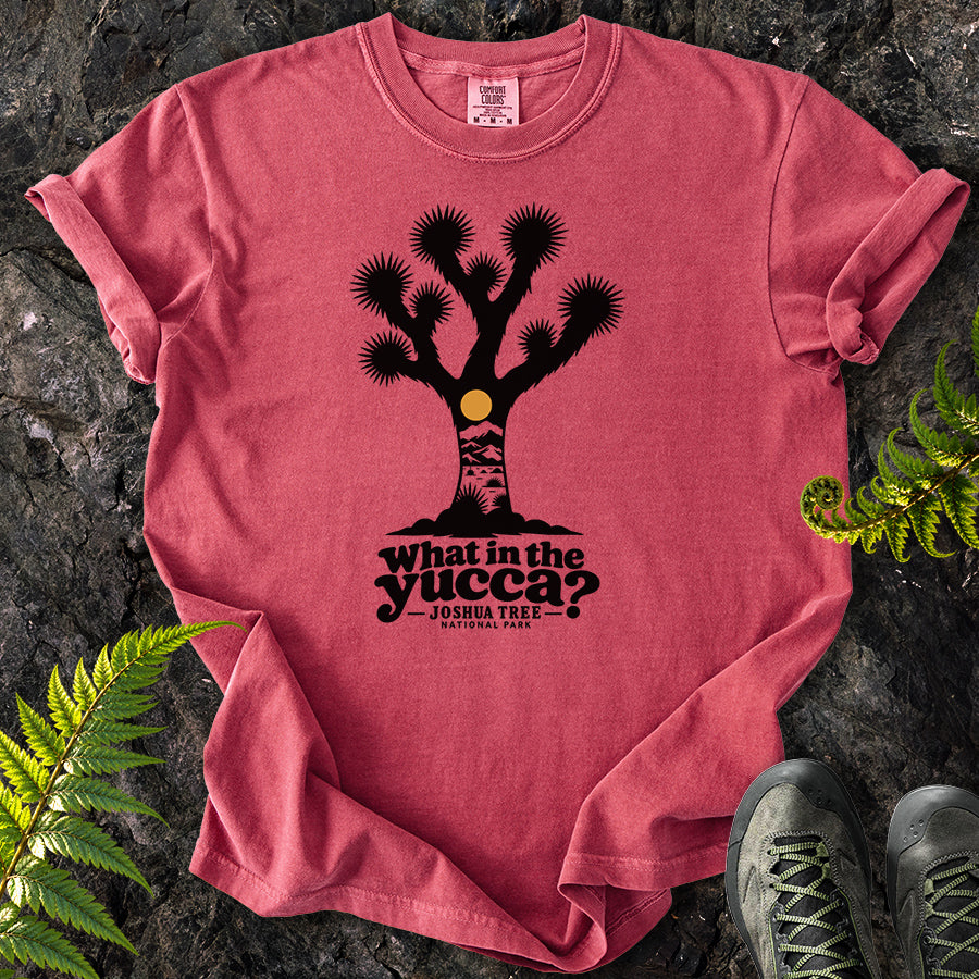What In The Yucca Joshua Tree Silhouette T-Shirt