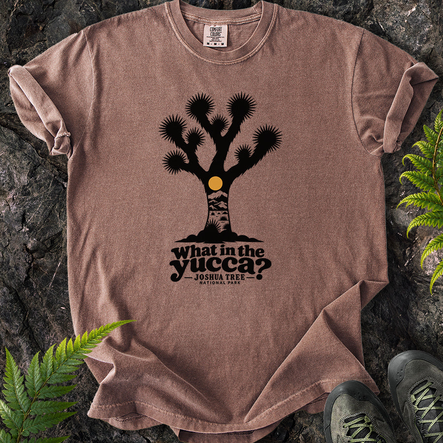 What In The Yucca Joshua Tree Silhouette T-Shirt