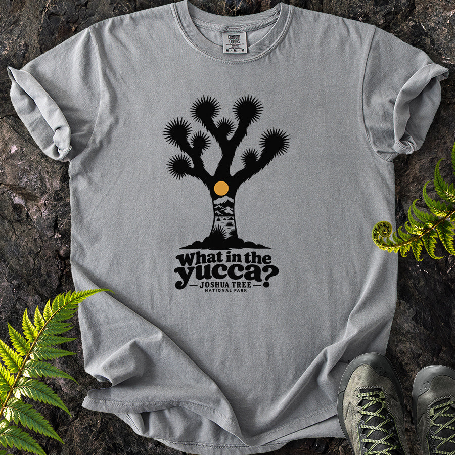 What In The Yucca Joshua Tree Silhouette T-Shirt