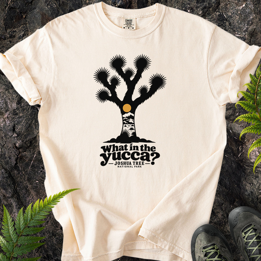 What In The Yucca Joshua Tree Silhouette T-Shirt