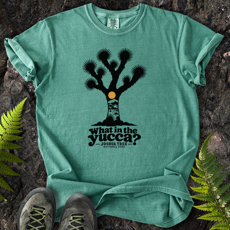What In The Yucca Joshua Tree Silhouette T-Shirt