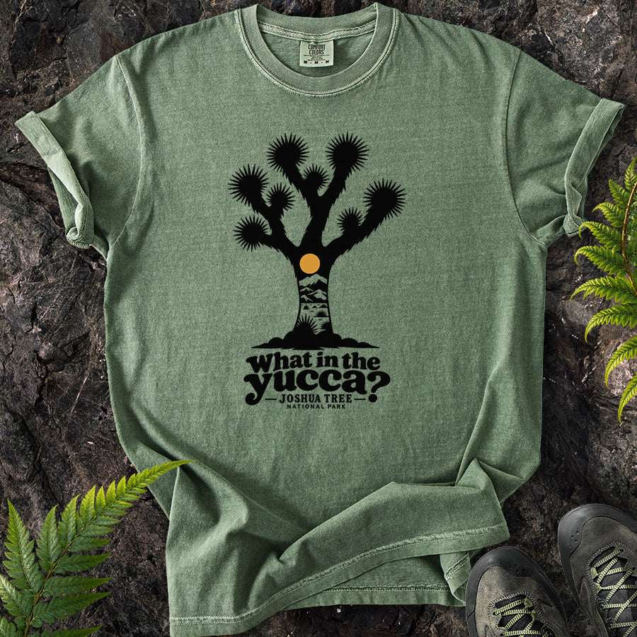 What In The Yucca Joshua Tree Silhouette T-Shirt