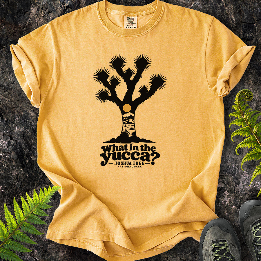 What In The Yucca Joshua Tree Silhouette T-Shirt