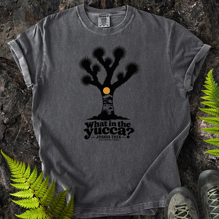 What In The Yucca Joshua Tree Silhouette T-Shirt
