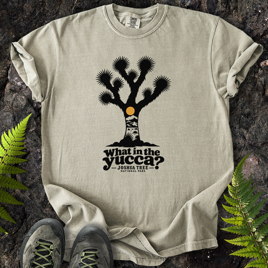 What In The Yucca Joshua Tree Silhouette T-Shirt