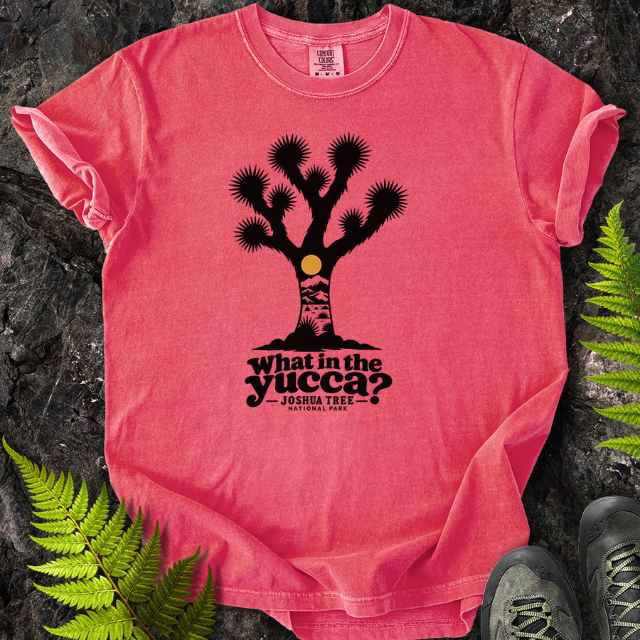 What In The Yucca Joshua Tree Silhouette T-Shirt